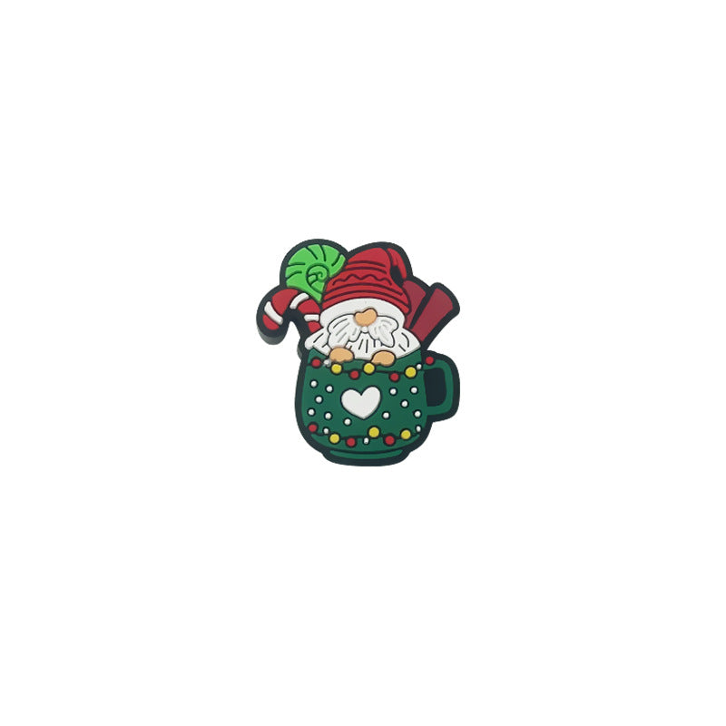 Wholesale 10pcs/pack Christmas Silicone Bead